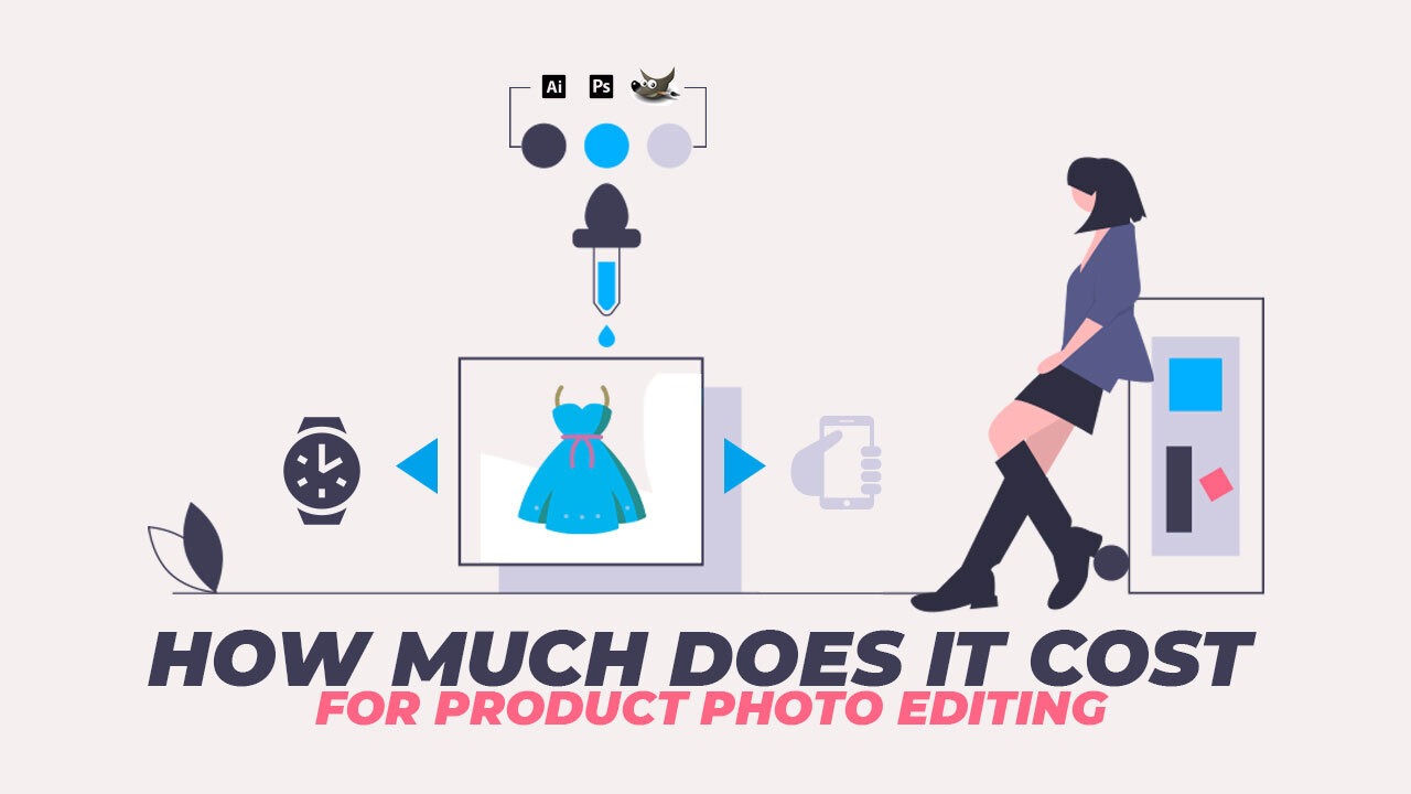 How much does it cost for product photo editing