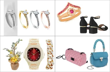 Accessories Photo Editing Service, Clipping Path Services Provider
