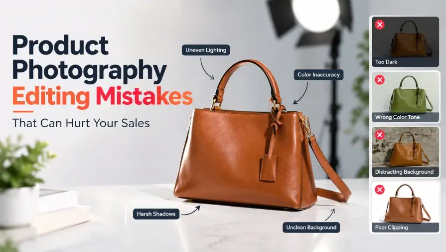 9 Product Photography Editing Mistakes to Avoid