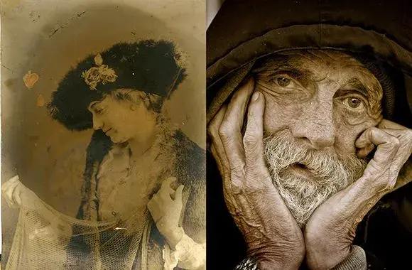 Damaged Photo Restoration Services – Before Damaged Photo Restoration Services