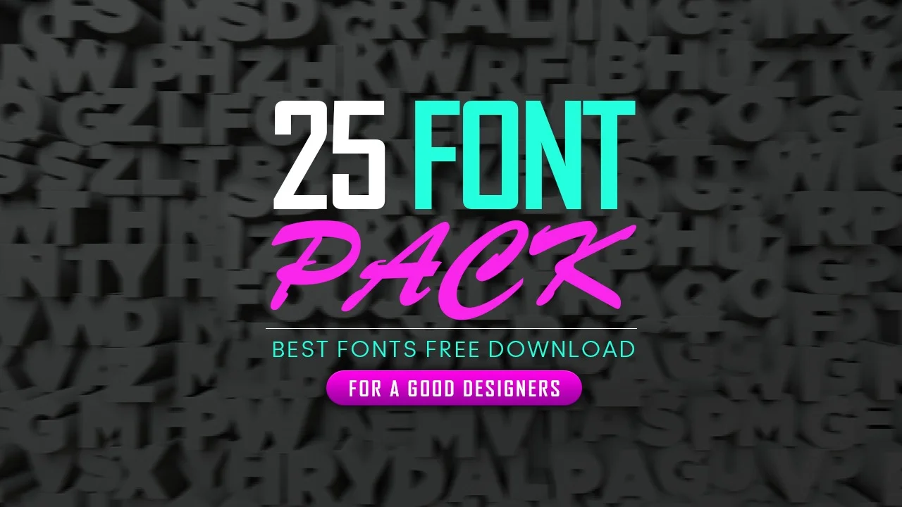25 Best Fonts for Graphics Designers, Best Fonts