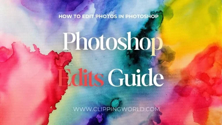 How to Edit Photos in Photoshop