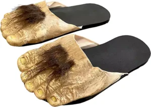 billy bob hairy feet funny ugly slippers