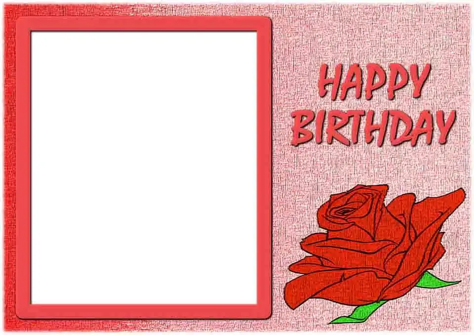 birthday frame