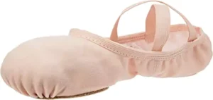 bloch stretch canvas ballet shoe design