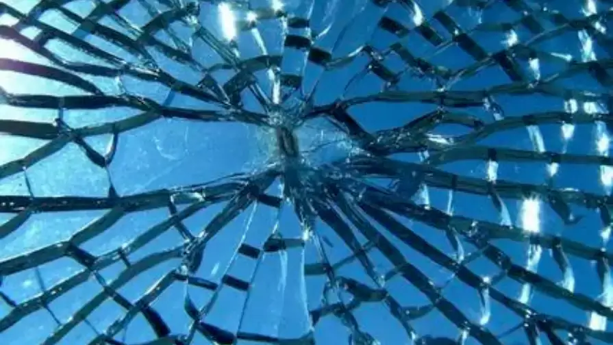 broken glass texture background, broken glass 3D texture