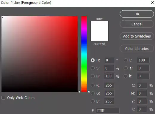 color picker window