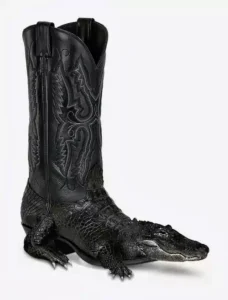 cowboy crocodile unusual boot shoe