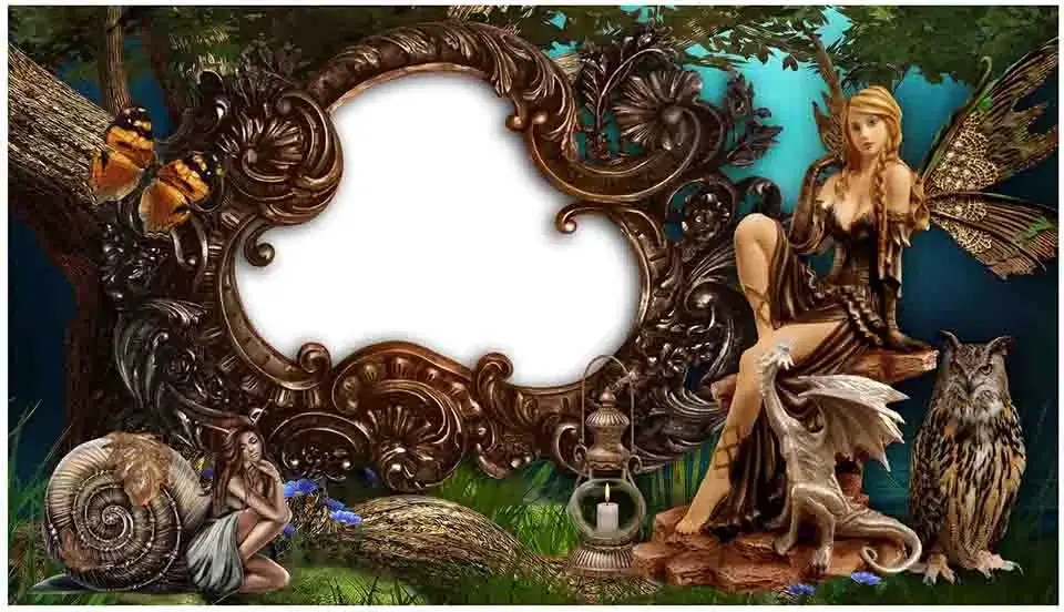 fairy woman frame
