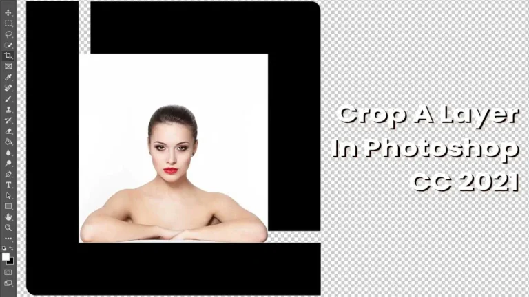 how to crop a layer in photoshop