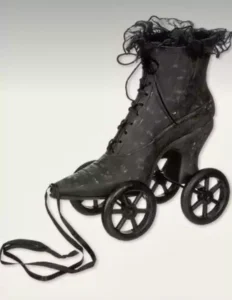 philip garner roller skate heel shoe