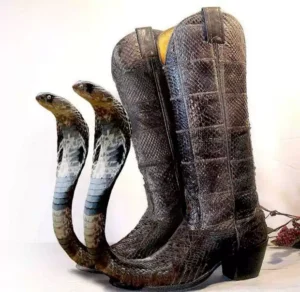 snake shaped unusual designer shoe