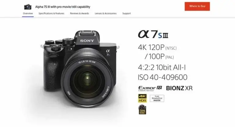 Sony A7S III