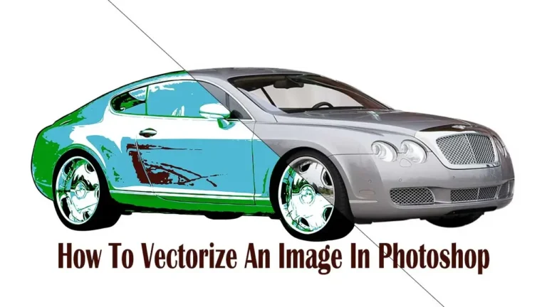 vectorize an image in photoshop