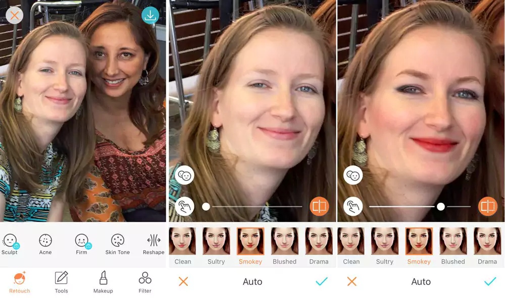 easy photo editor app, airbrush app