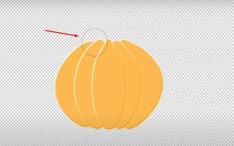 Brush the Tool to Change the Pumpkin Shape