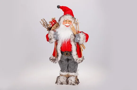 Christmas photo editing santa claus before Christmas photo editing