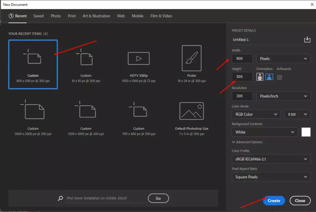 creating a new custom page