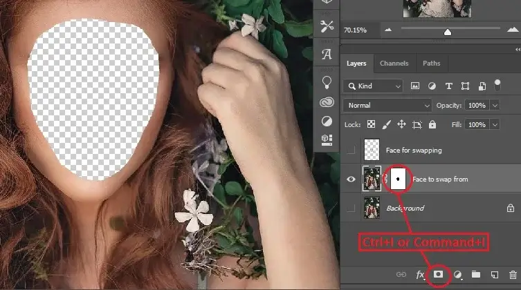 face removing process
