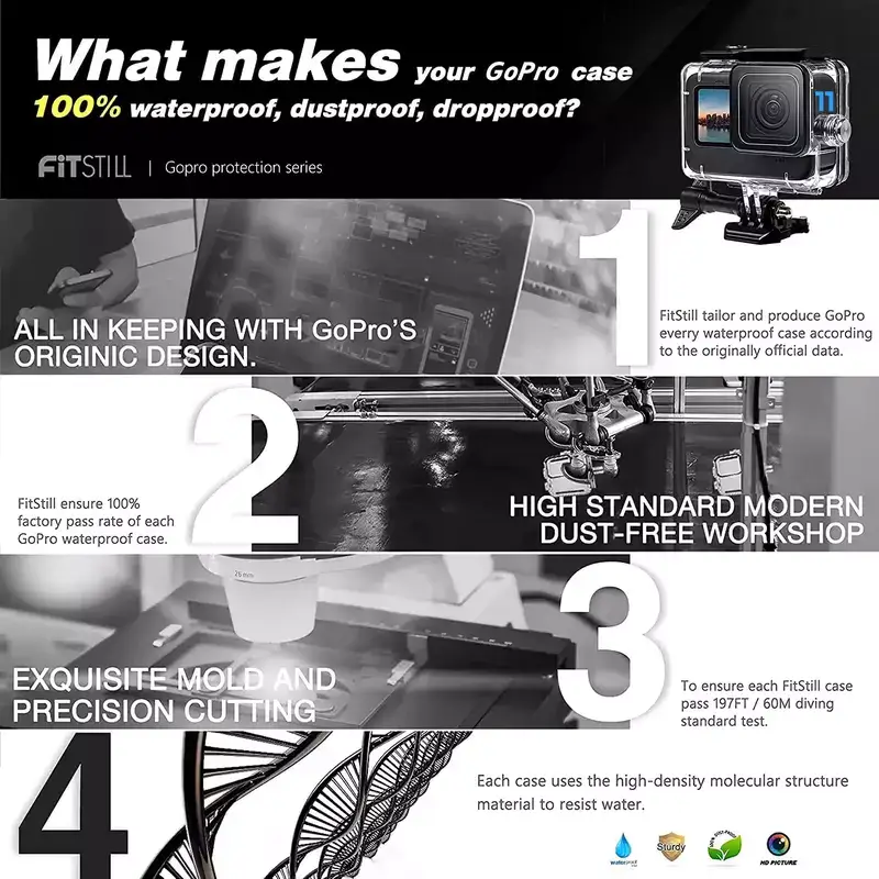 FitStill 60M Waterproof Case