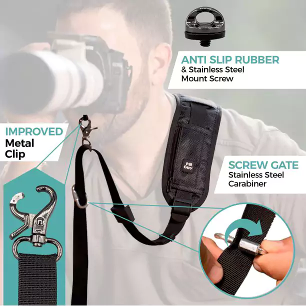HiiGuy Camera Strap for Canon for professional