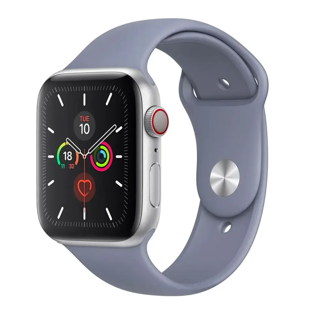 Leather Loop in Lavender Grey