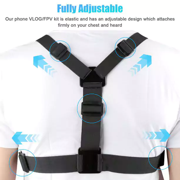 mobile phone chest mount