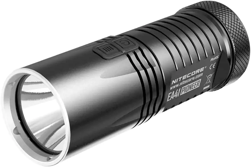 Nitecore EA41 Explorer Compact, XM-L2 (U2) 2015 Edition, Uses 4 x AA Batteries, 1020 lm, Black