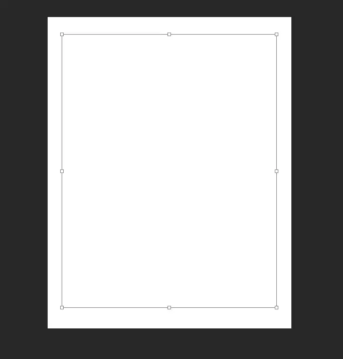 photoshop paper, snowflake shape border