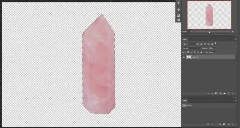 photoshop pen tool isolation