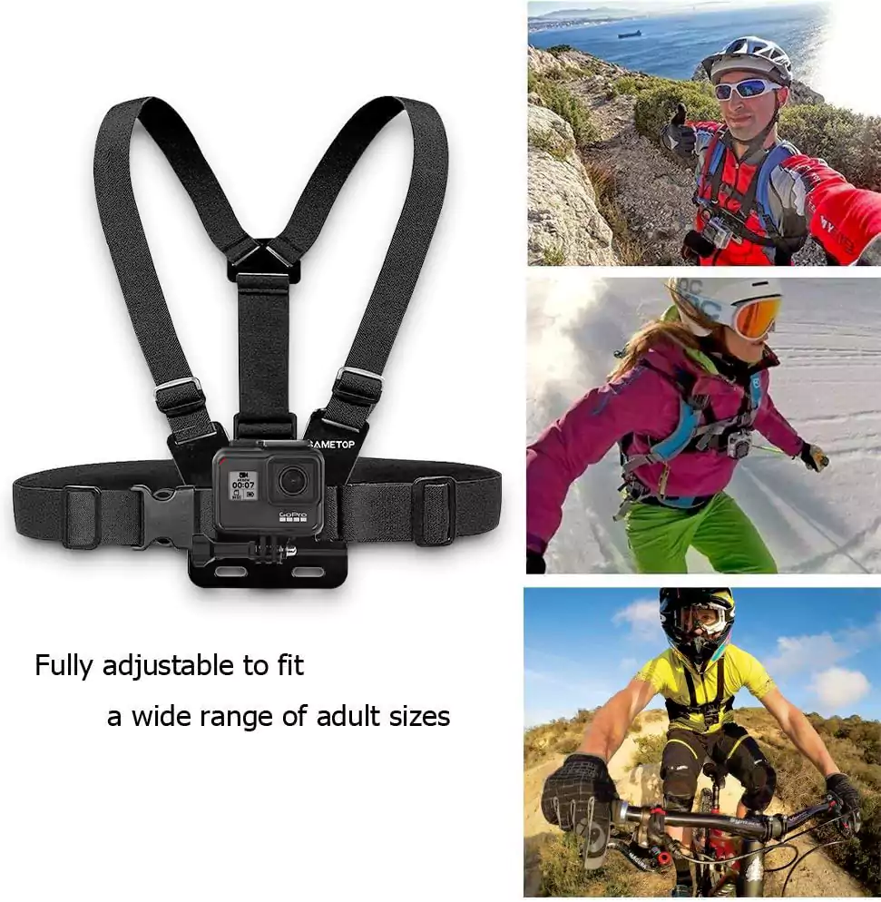 Sametop Chest Mount Harness | action camera body mount