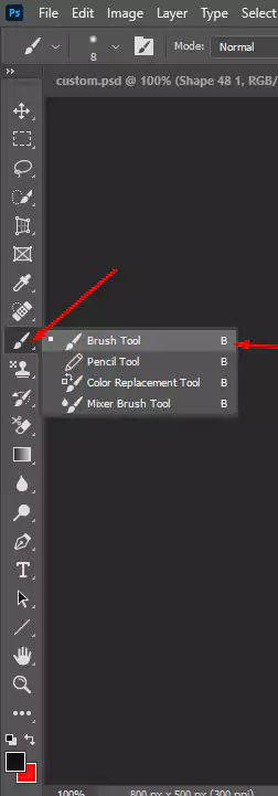 brush tool