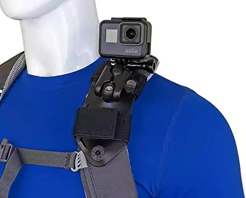 Stuntman pack action camera body mount