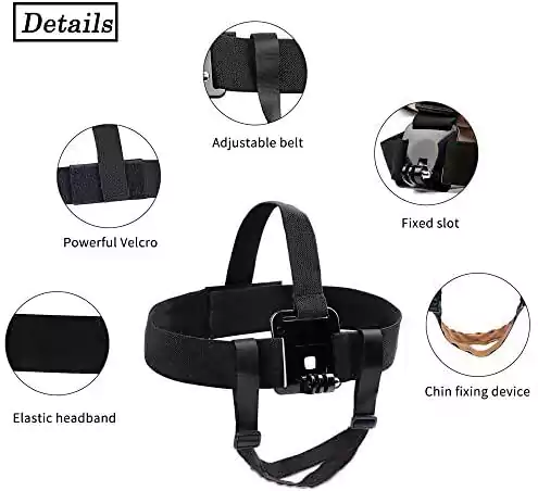 TEKCAM Action Camera Chest Harness