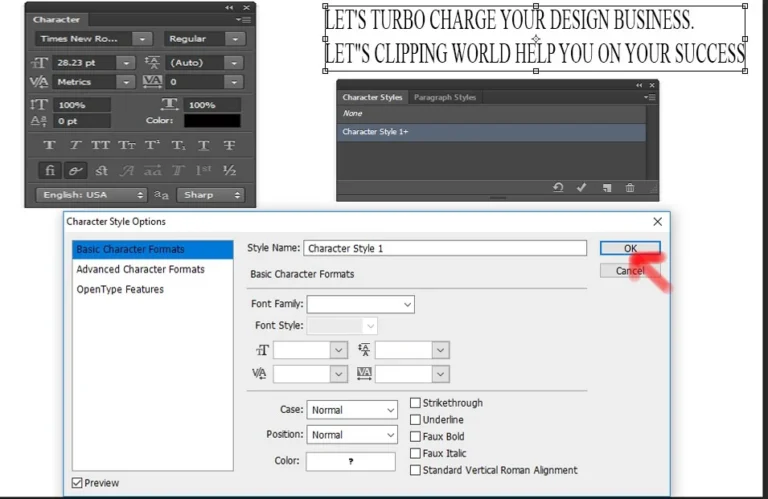 type style in photoshop cs6