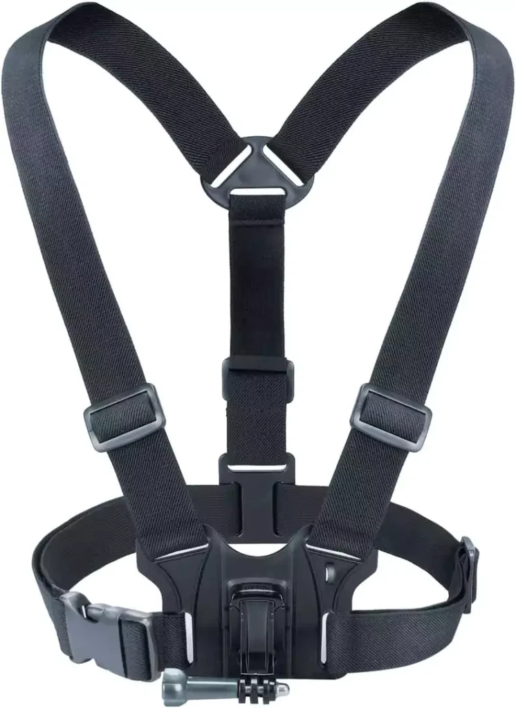 USA GEAR Action Camera Chest Harness
