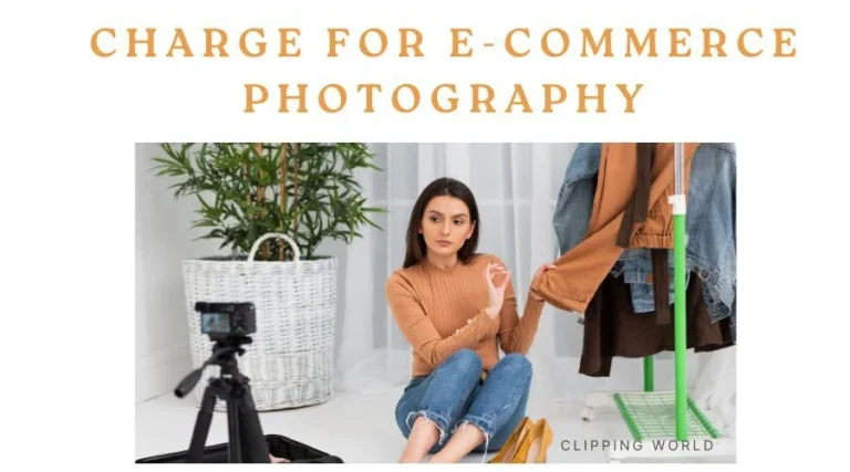 ecommerce photography editing charge