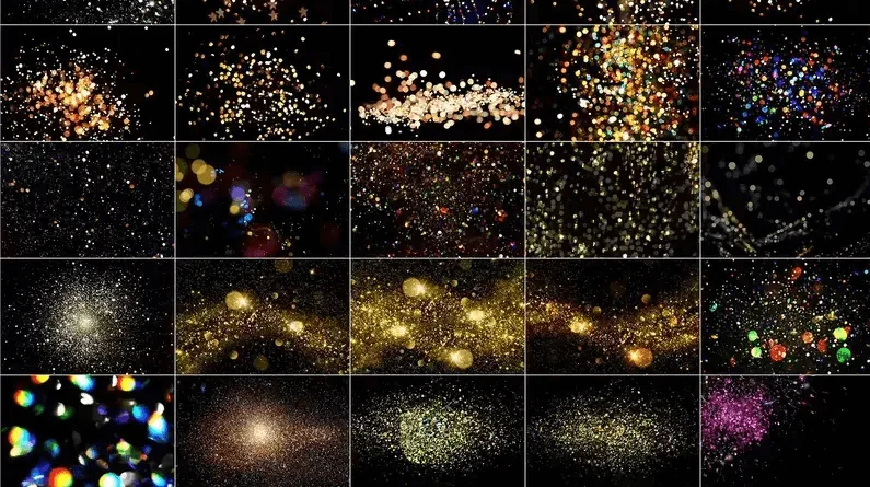 Adobe Photoshop Glitter Brushes