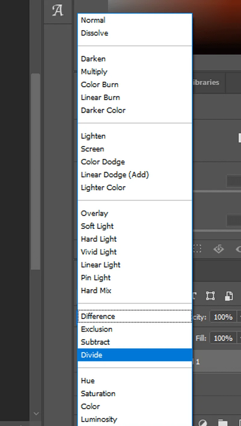 Blending Modes in Photoshop