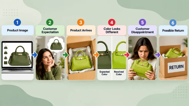 How product color mismatch can contribute to ecommerce returns
