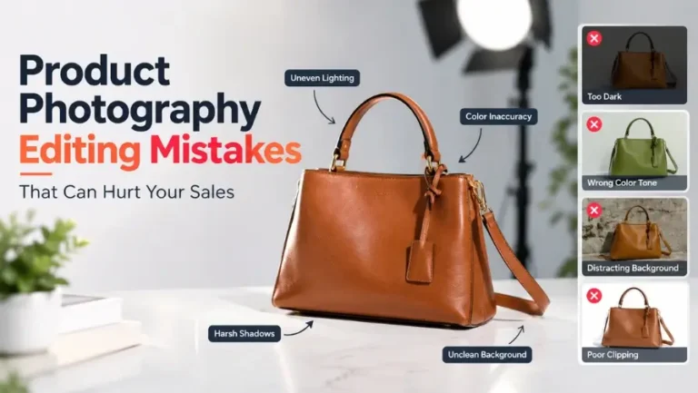 Product Photography Editing Mistakes