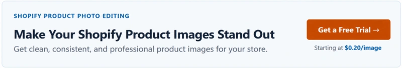 Shopify product photo editing CTA