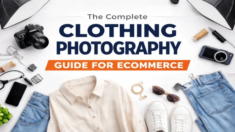 clothing photography guide for ecommerce product images
