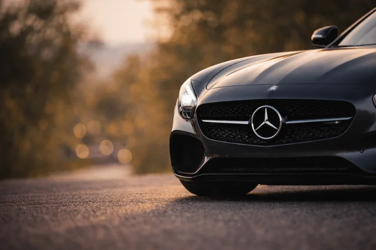 car photography shallow depth of field background blur