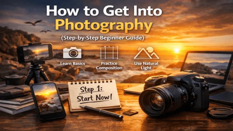 how to get into photography beginner guide overview