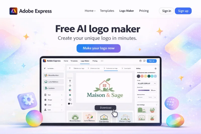  Adobe Express Interface