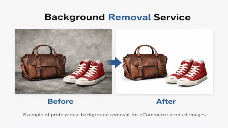 before and after example of a background removal service provider for an ecommerce product image