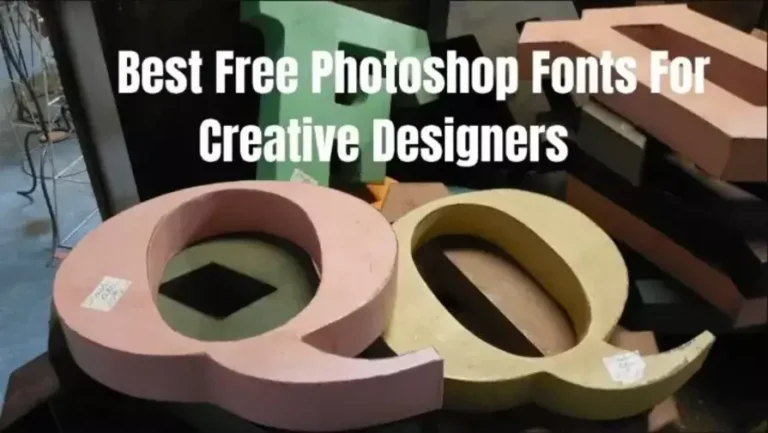 best free photoshop fonts for creative designers