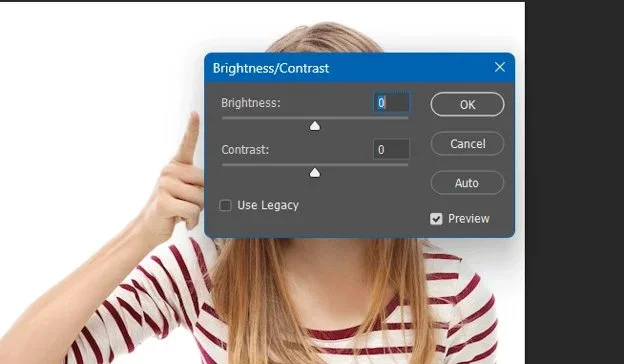 Brightness and Contrast Slider