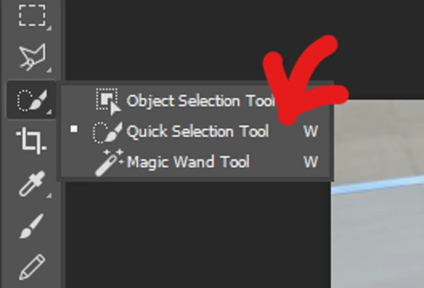 Quick Selection Tool